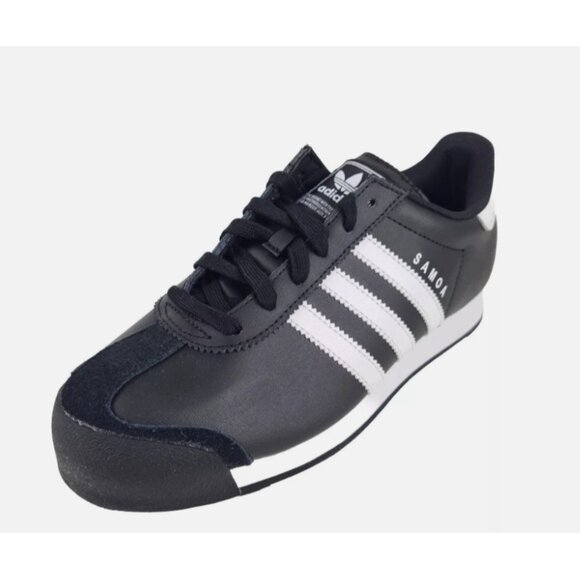 adidas Other - Adidas Originals SAMOA J G20687 Leather Shoes Black White
